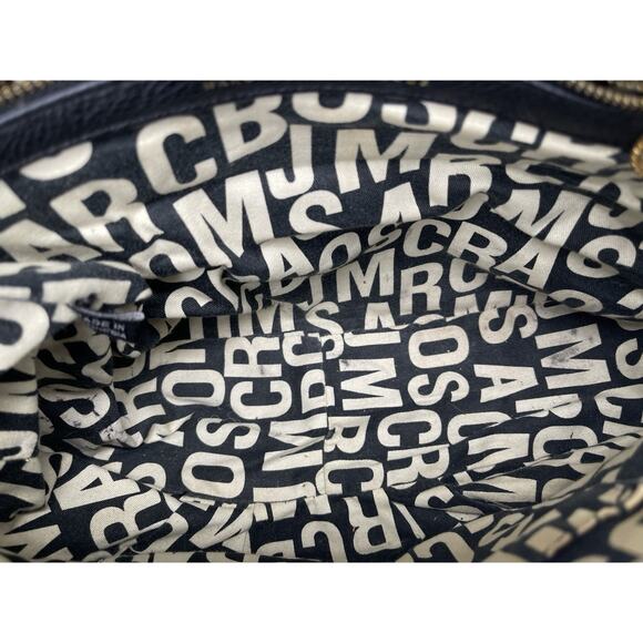 Marc By Marc Jacobs Vintage Ukita Black Soft Leather Classic Top Handle Bag Y2K - Picture 6 of 10